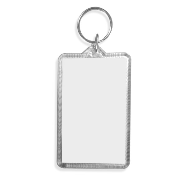 F1 Big Rectangle Acrylic Keychain Print Your Design