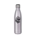 17oz Glitter Stainless Steel Cola Shaped Bottle (Silver) Thumbnail