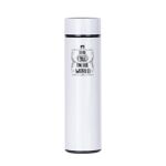 16oz/450ml Sublimation Smart Stainless Steel Flask w Temperature Display (White) Thumbnail