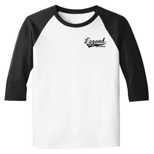 Raglan 3/4 Roundneck Shirt (White Body) Raglan 3/4 Roundneck Shirt (White Body) Thumbnail