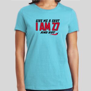 Premium Cotton CVC Roundneck T-shirt (Ladies) Premium Cotton CVC Roundneck T-shirt (Ladies) Thumbnail