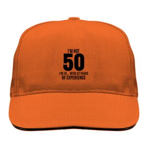 Sandwich Twill Cap with Black Line Sandwich Twill Cap with Black Line Thumbnail